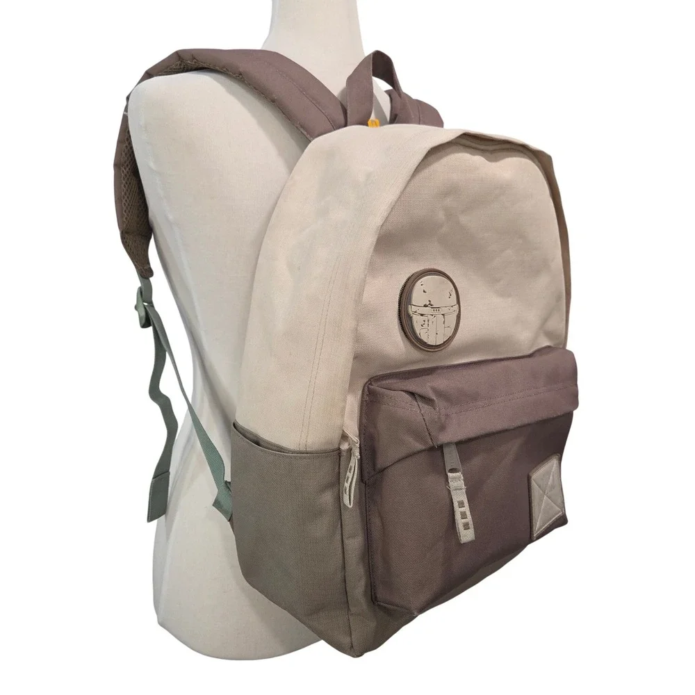 Herschel x Star Wars Grogu Backpack 12x16 Baby Yoda Mandalorian Tan Bag
